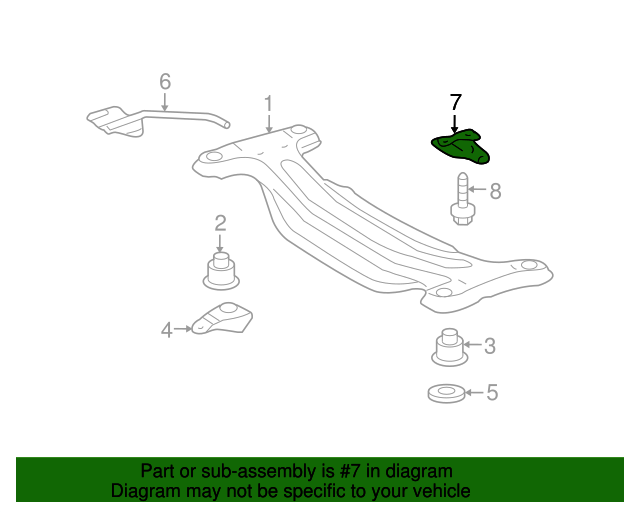 20102013 Toyota Highlander Tow Hook 519680E040 Express Toyota Parts