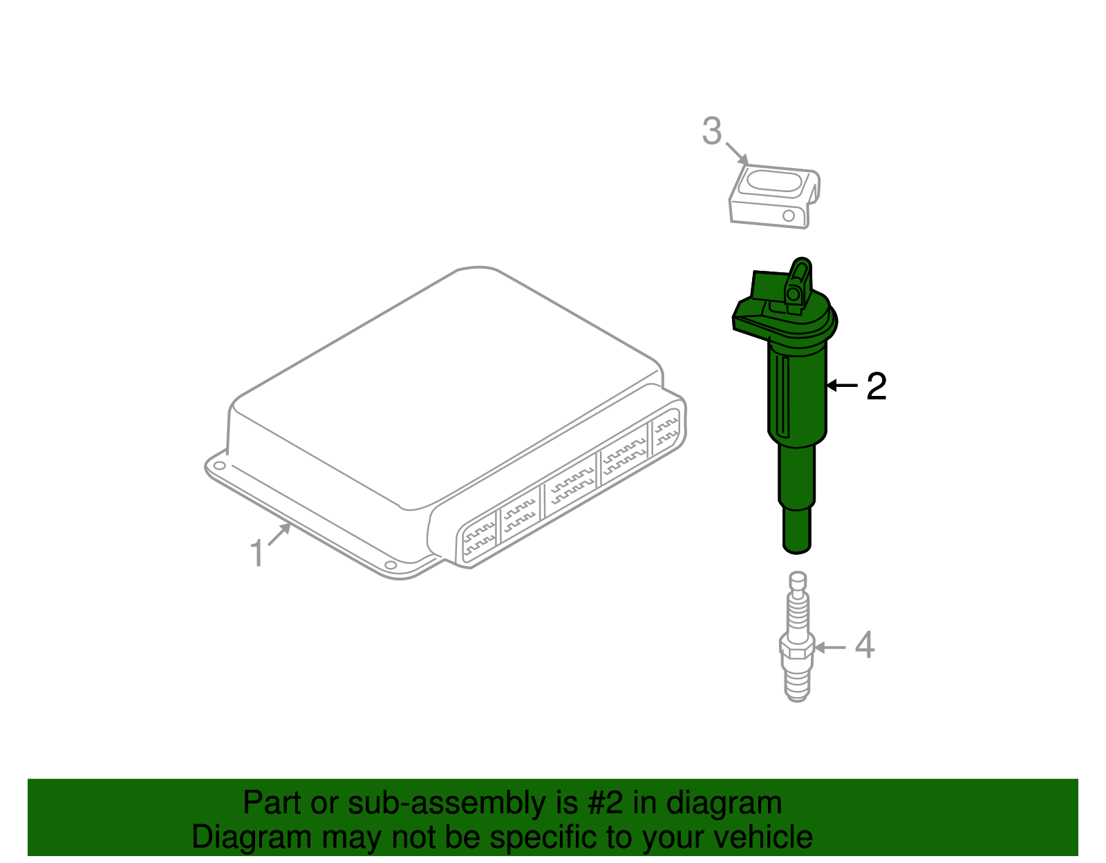 Genuine BMW 12-13-7-841-556 | Ignition Coil | FREE Shipping