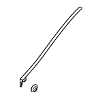 thumbnail image 2 of Genuine Acura Windshield Side Garnish Assembly – Right Front, 73152-TZ5-A01, For 2014-2016 MDX, Direct OEM Replacement 2 of 6