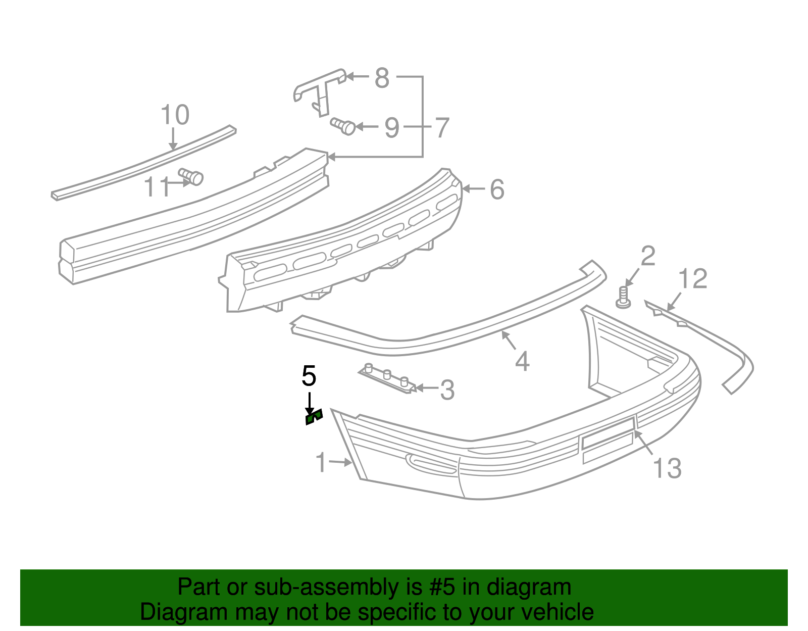 Inner Bracket - GM (25640219)