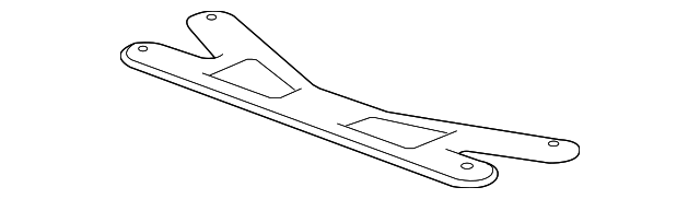 Drivetrain and Front Suspension Frame Brace - GM (10352929)