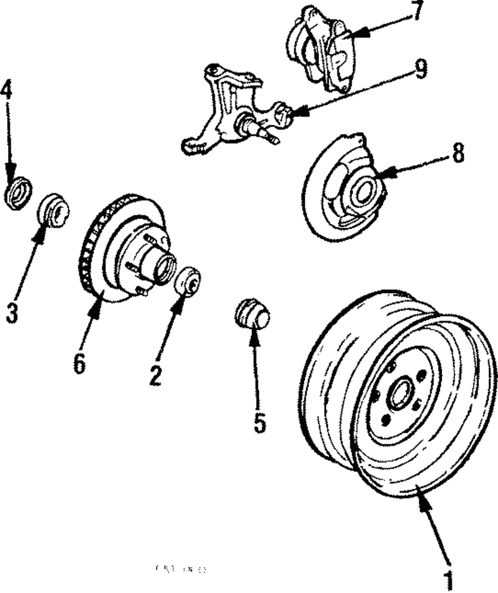 Wheel - GM (9590603)