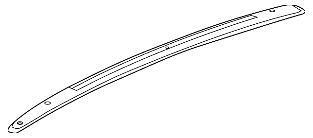 2009-2017 Chevrolet Traverse Side Rail - Driver