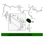 Nissan 92600-5AA0A Cooler Compressor Assembly Nissan 92600-5AA0A Cooler Compressor Assembly