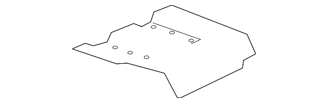 Rear Floor Panel Bracket - Cadillac (84146460)