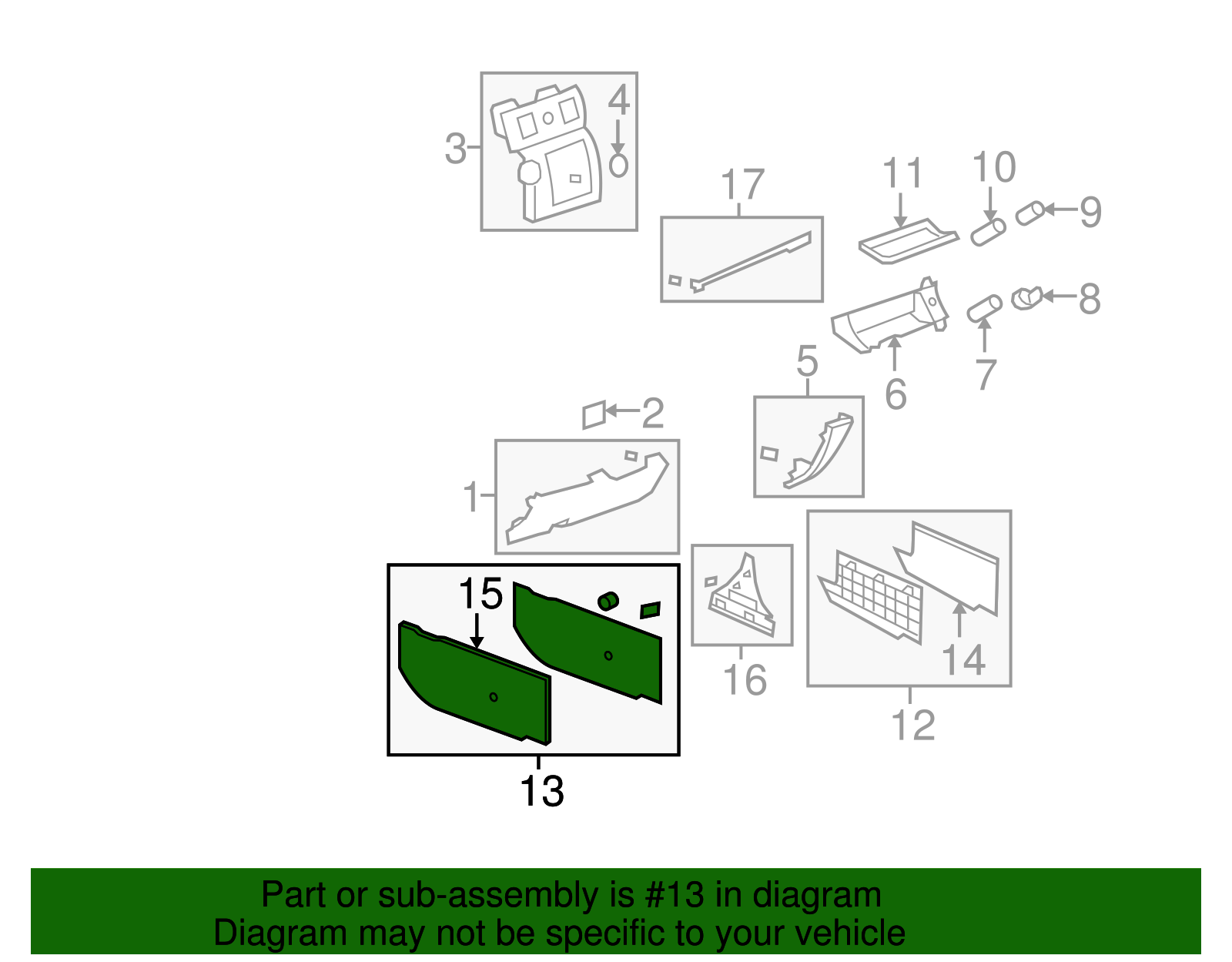 F Panel - GM (25905754)