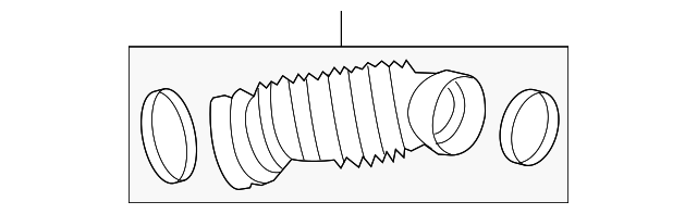 Air Cleaner Outlet Duct - GM (15088285)