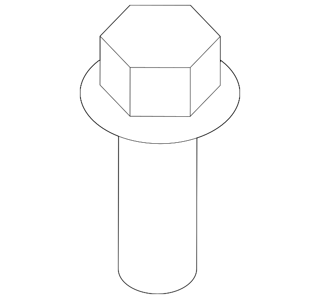 Air Cleaner Housing Bolt - GM (15290376)