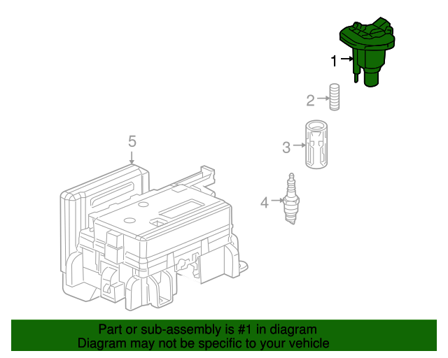 Genuine Ignition Module for 2005 Saab 97x Part 19300921 Over 30