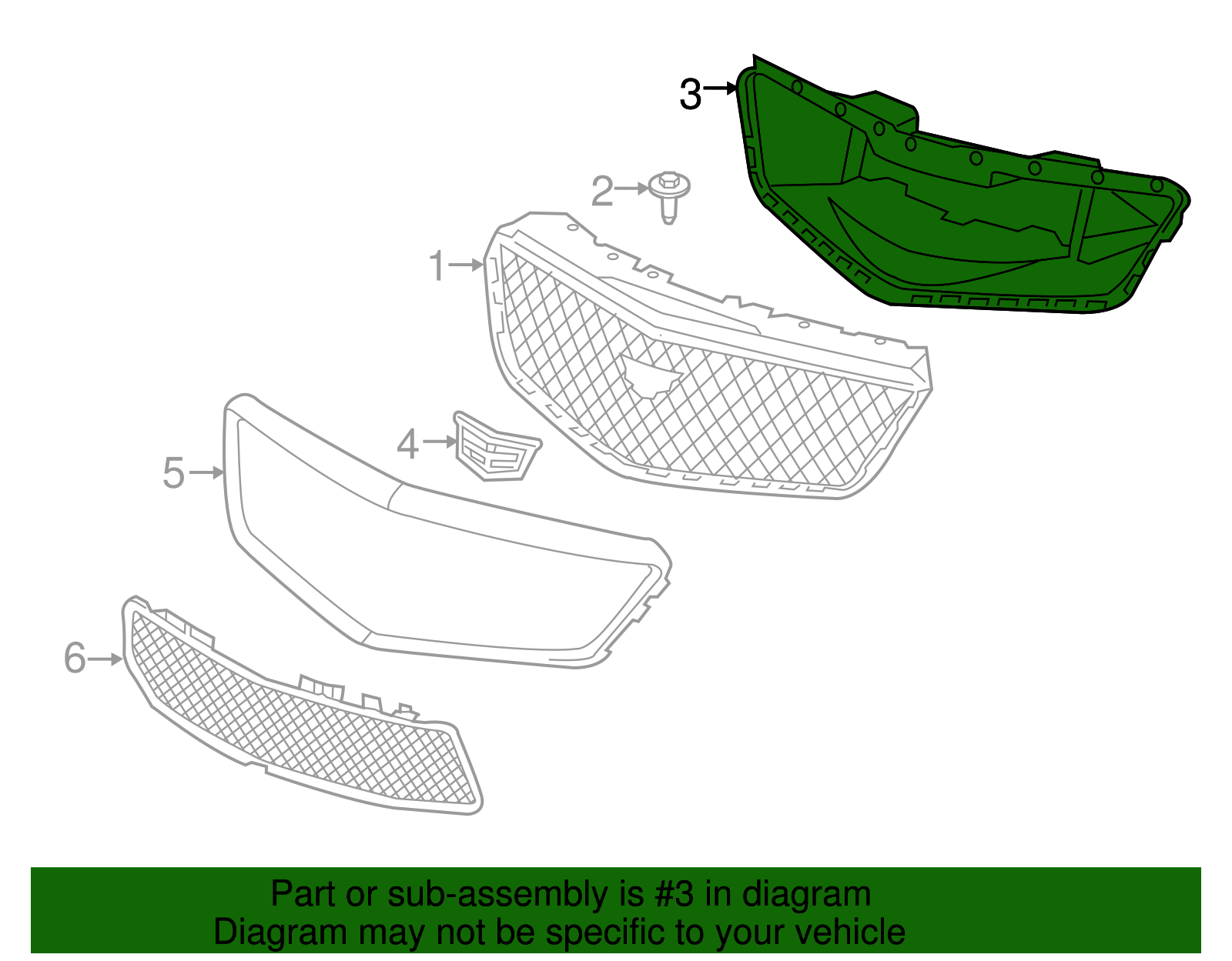 Radiator Air Baffle - GM (84019333)