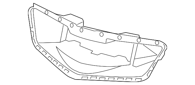 Radiator Air Baffle - GM (84019333)
