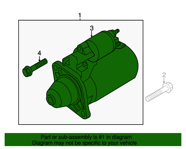 Starter Motor 59911024KX