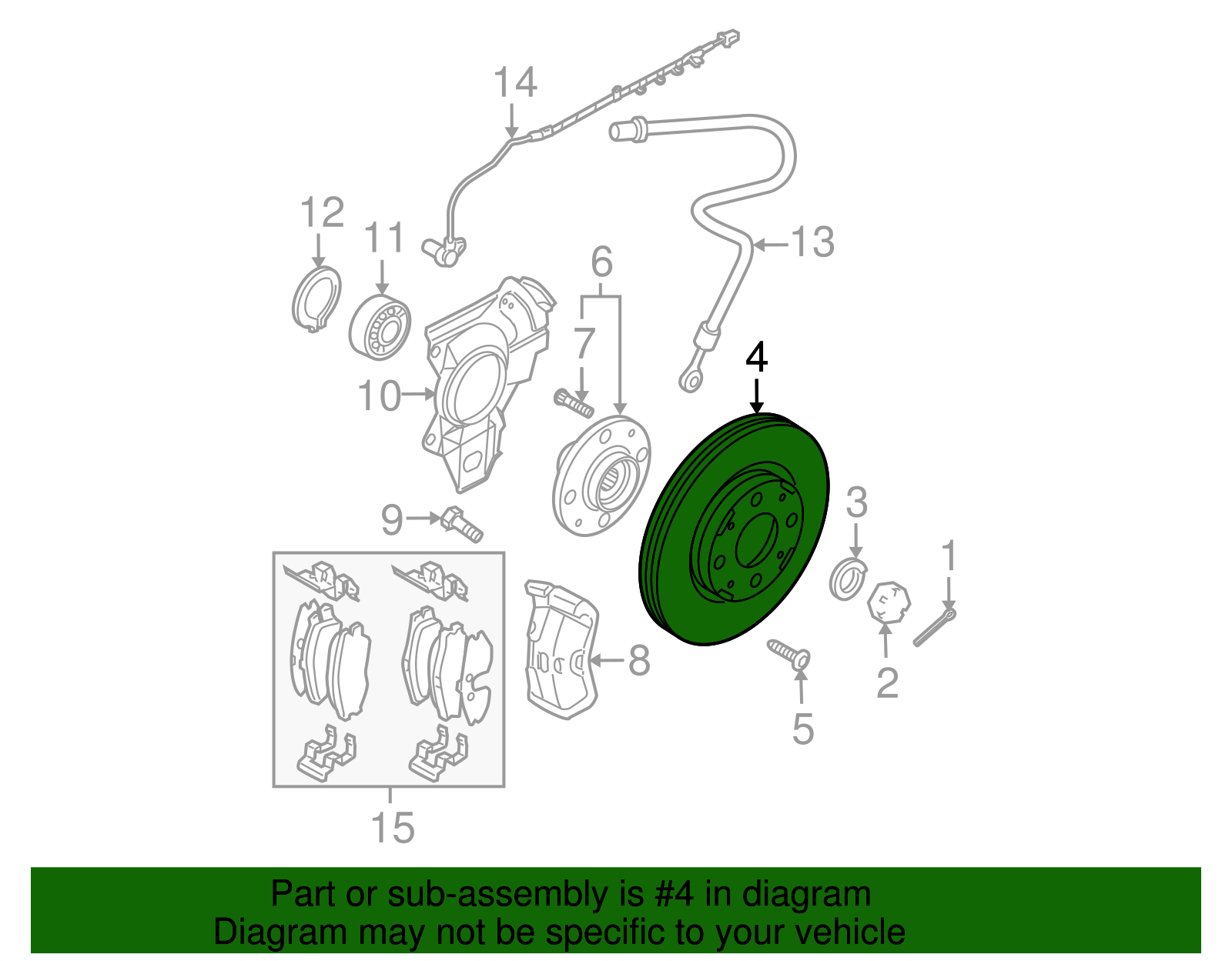 51712-2F100 - Rotor 2004-2009 Kia | Kia.Parts Store