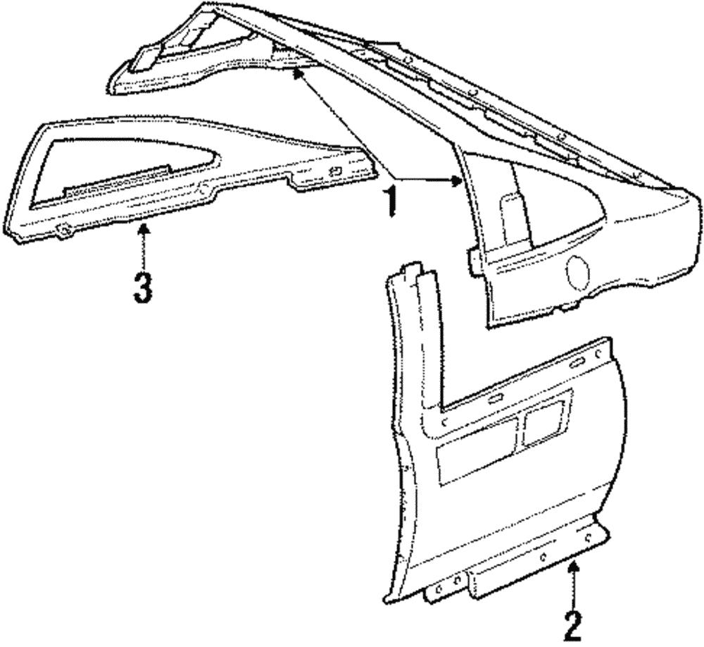 Panel-Quarter Otr Lower Left-hand - GM (20592099)