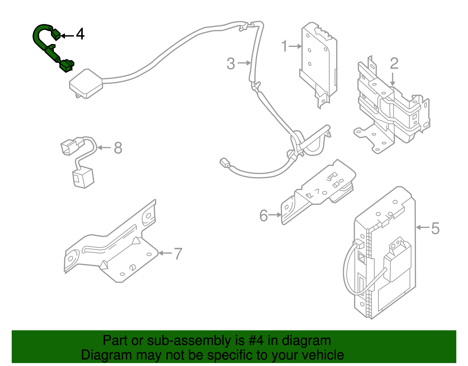 282424NR0A 20162017 Nissan LEAF Feed Line Anicra Nissan Parts