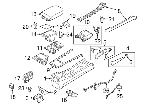 Genuine Hyundai 84512-21111-DL Glove Box Housing Cover Assembly