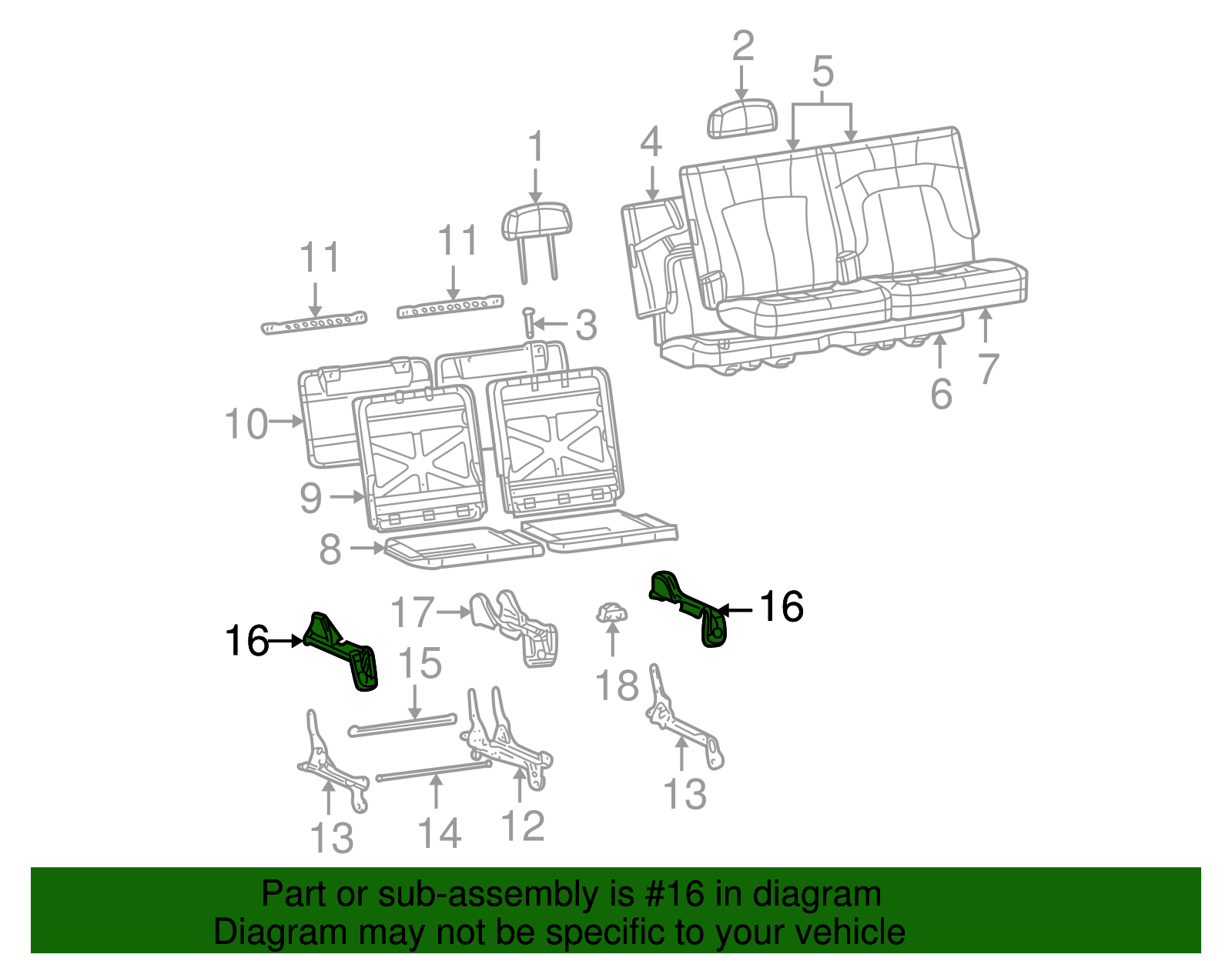 Latch Cover - GM (89042310)