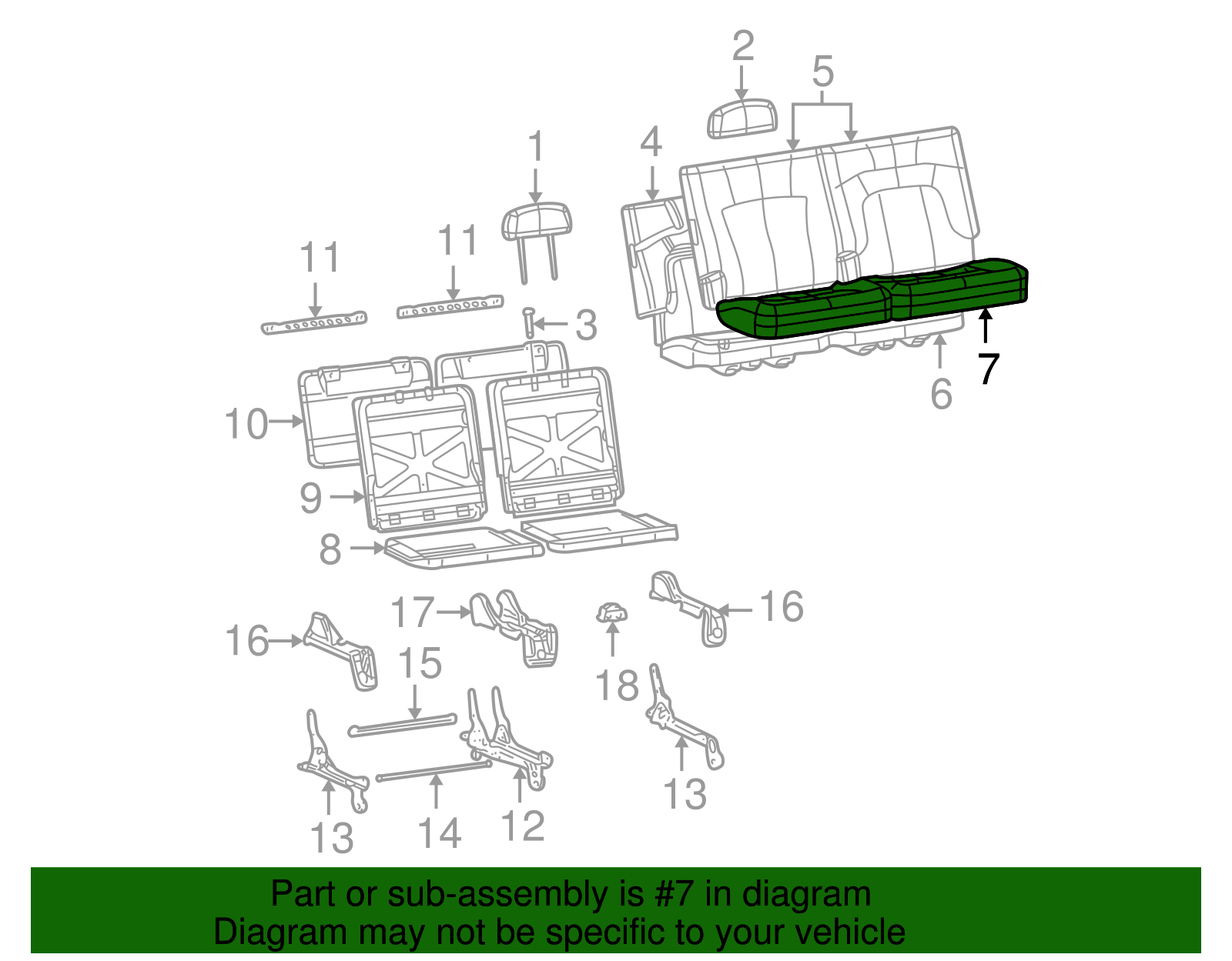 Cushion Cover - GM (89042954)