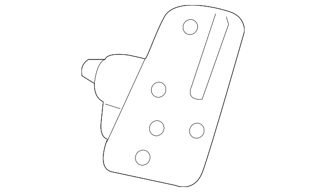 Driver Seat Armrest Bracket - GM (95077866)