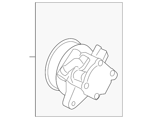 20122015 Honda Crosstour Pump Assembly, Power Steering (L4) (Coo