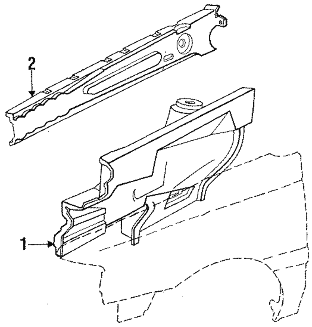 Upper Reinforced - Ford (E83Z-16D186-A)