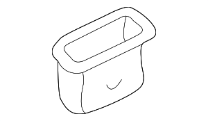 2002-2006 Mazda Tribute Handle Bezel EF91-68-DD1A-35 | TascaParts.com