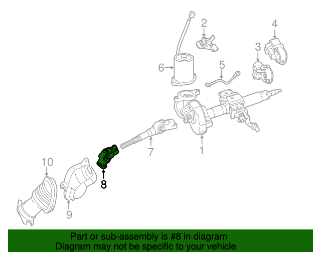 20122019 Toyota Steering Shaft Universal Joint 4520952050 Toyota Parts