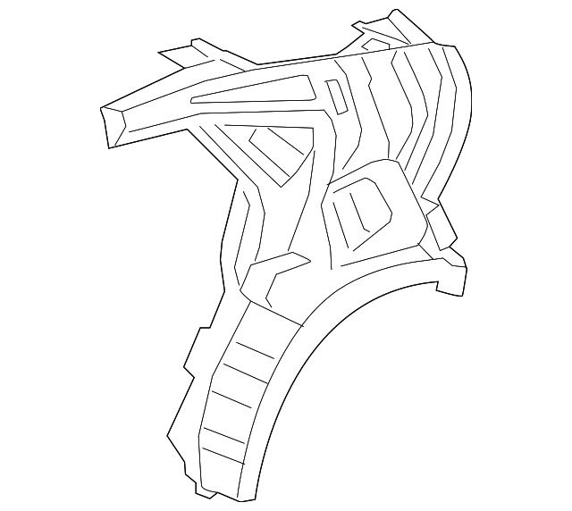 71601M7010 Quarter Panel 20222024 Kia Forte Kia.Parts Store