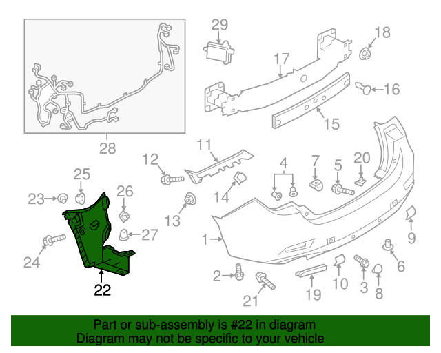 20142017 Mazda 6 Splash Shield GHP950340D