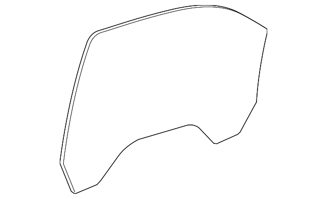 Front Passenger Side Door Window - GM (84322001)