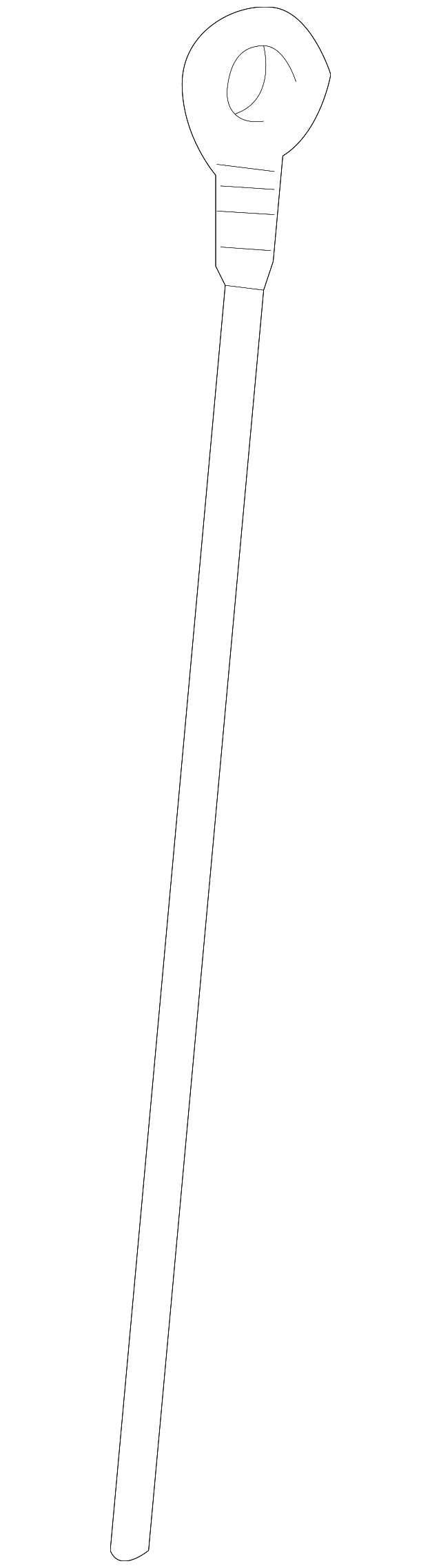 thumbnail image 2 of Soillar Engine Oil Dipstick – Fits Toyota Solara & Camry 2002-2006 (153010H012) 2 of 4