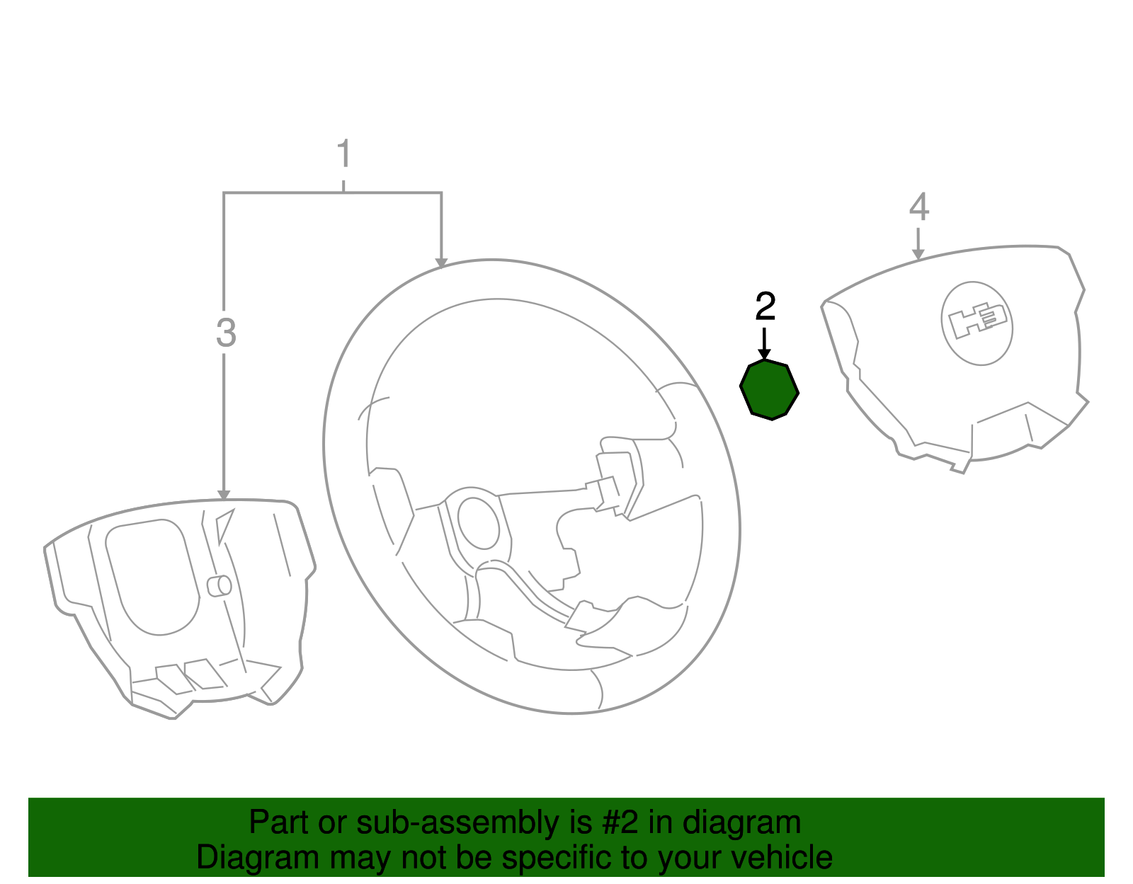 Multi-Purpose Nut - GM (11609587)