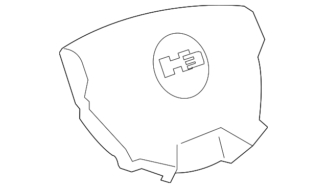 Airbag, Strg Whl - GM (25809843)