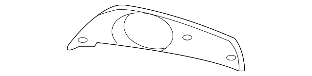 Passenger Side Front Fog Lamp Housing - GM (96808146)