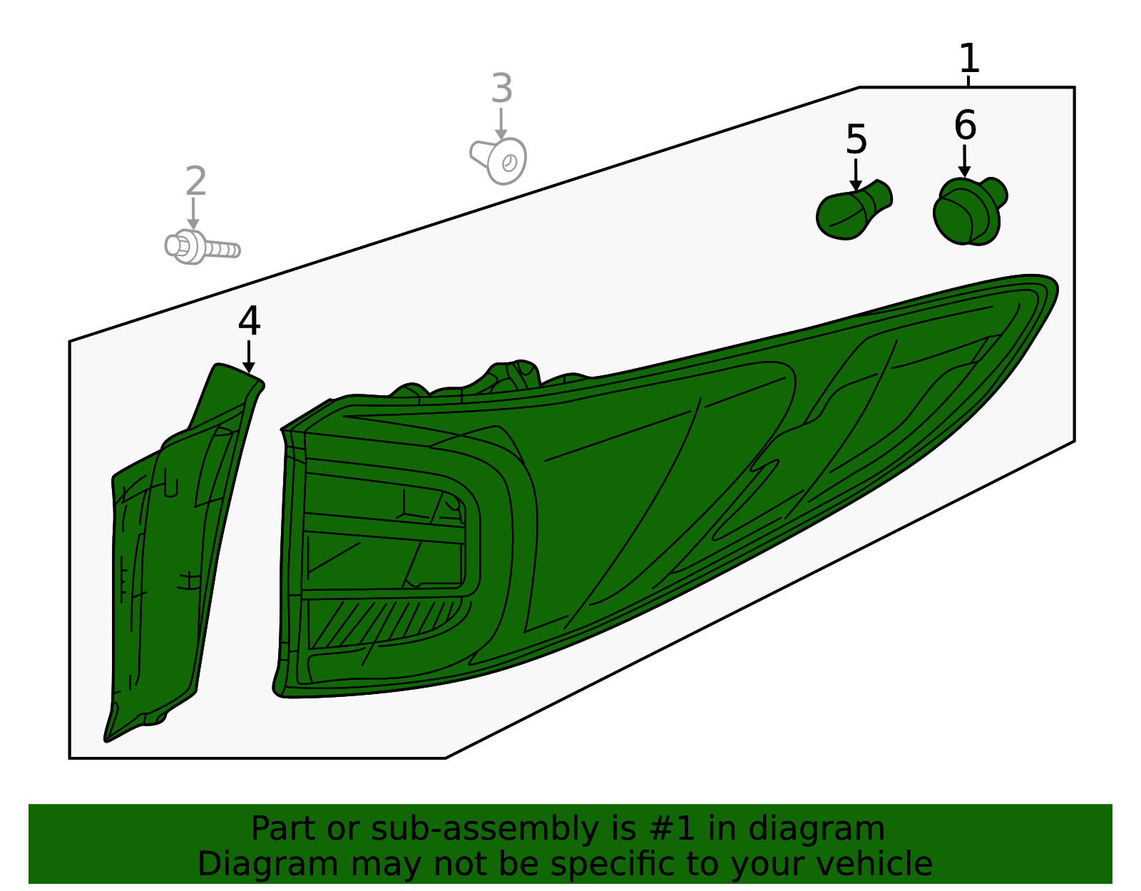 33550TJBA01 20192021 Acura RDX Taillight Assembly, L All