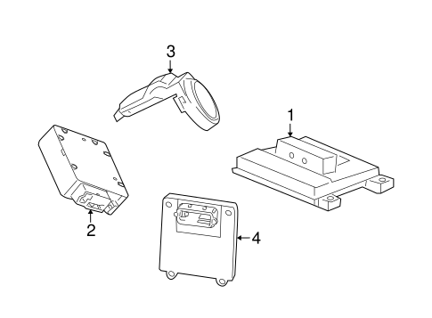 Anti-Theft Components for 2008 Saturn Vue #0