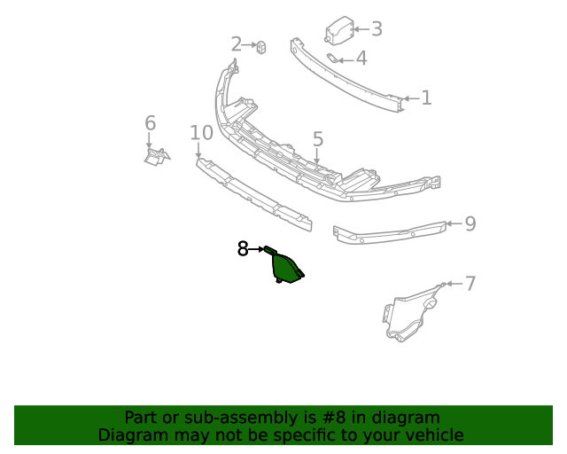 Genuine OEM Backing Plate Part# LR127540 Fits 2020-2023 Land Rover  