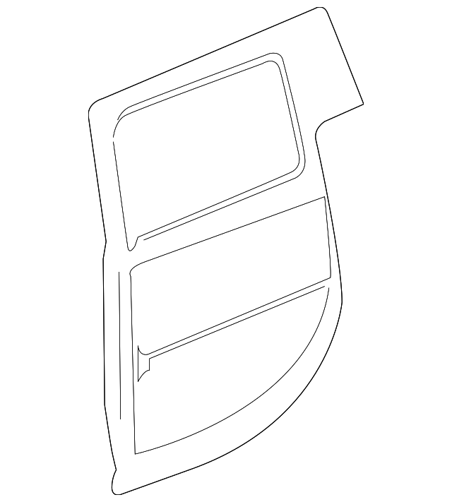 Door Assembly-Rear Side - GM (10396626)