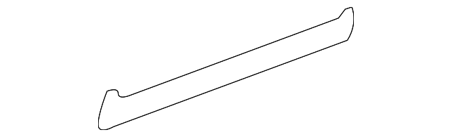 Driver Side Rear Door Window Outer Sealing Strip - GM (15101757)