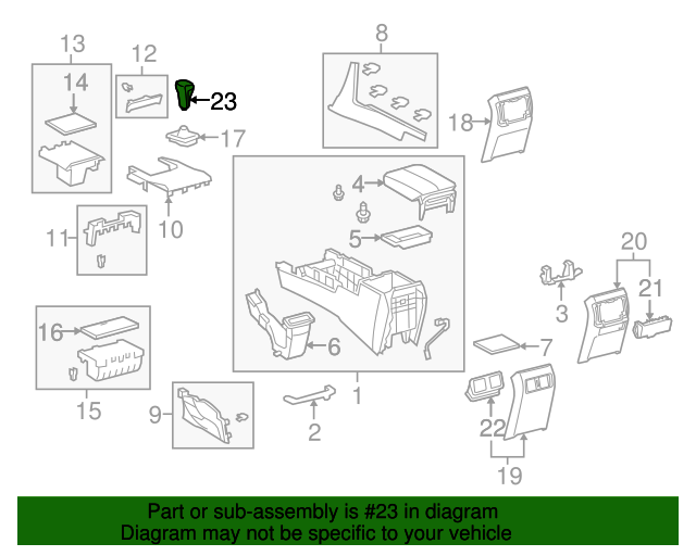 3350460330E3 Shift Knob 20102019 Lexus GX460 My L Parts