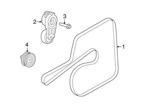 Belts & Pulleys for 2021 Dodge Challenger TascaParts