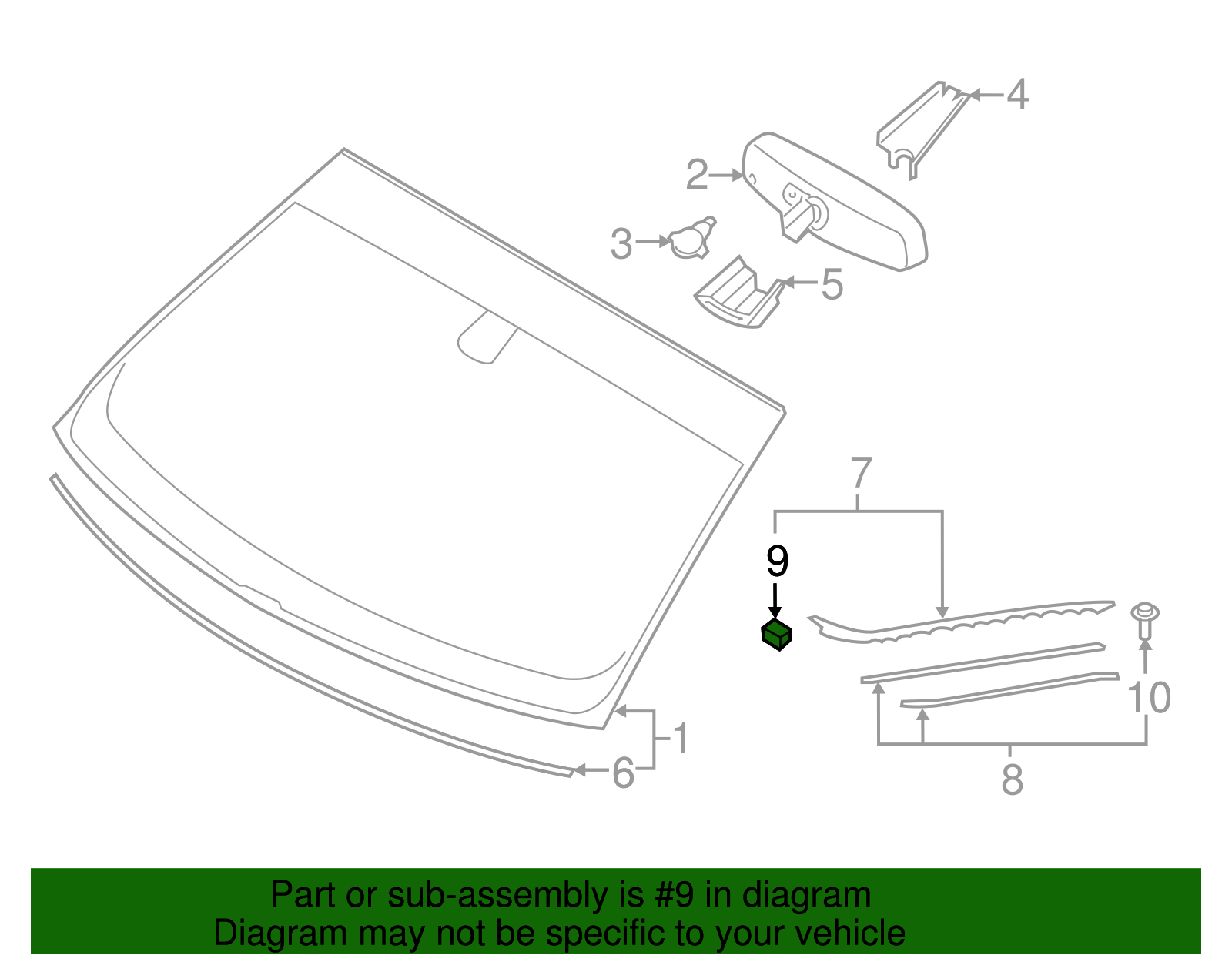 Retainer - Ford (GD9Z-5403178-A)