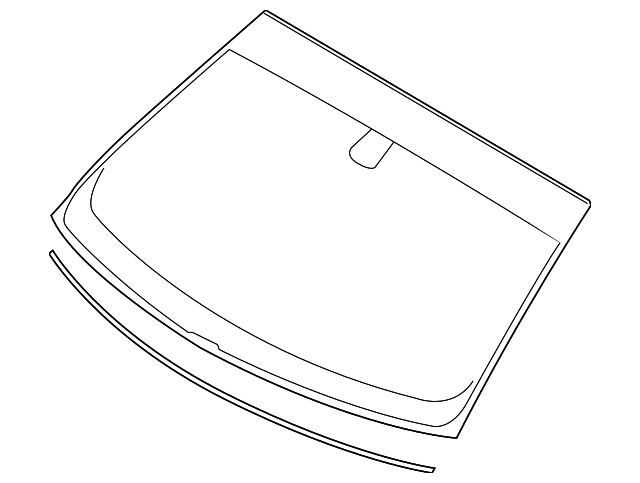 Windshield - Ford (GD9Z-5403100-C)