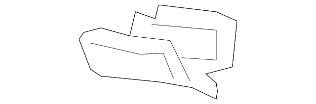 Driver Side Floor Panel Crossmember Extension - GM (96474092)