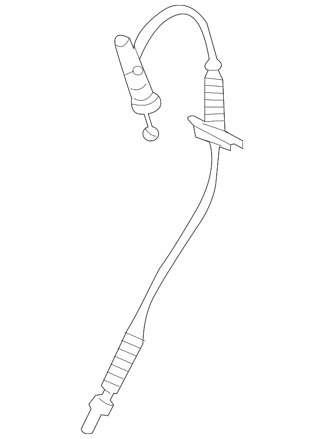51-20-3-402-593 - Lock Cable - 2004-2010 BMW X3 | Buy BMW Parts Now