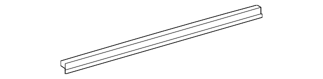 Driver Side Front Door Window Inner Sealing Strip - GM (96845922)
