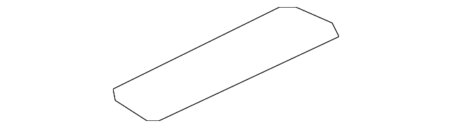 Jet Black Driver Side Door Pull Cup Liner - GM (96951323)