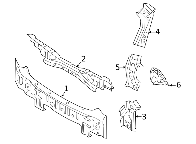 2023 Volvo Trough 32353305 | OEM Euro Parts