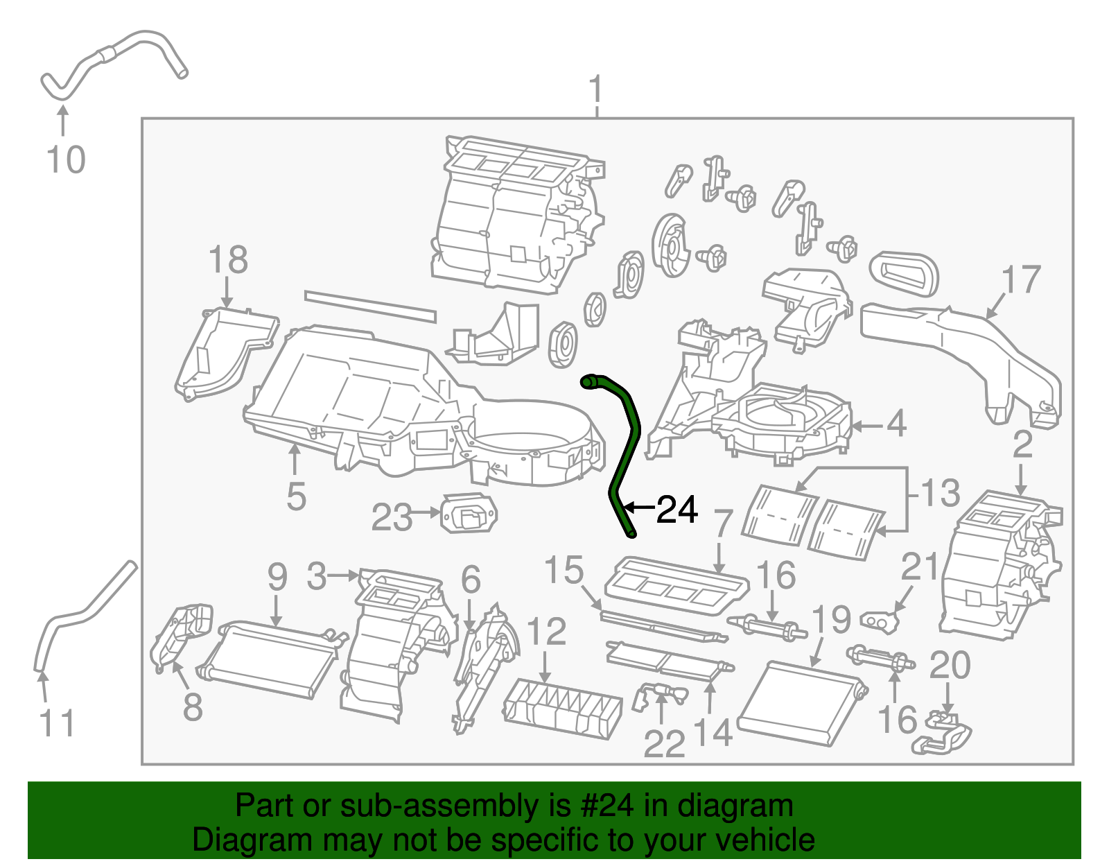 Drain Hose - Scion (SU003-02055)