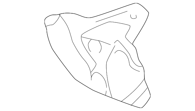 Passenger Side Engine Mount Bracket - GM (88964338)